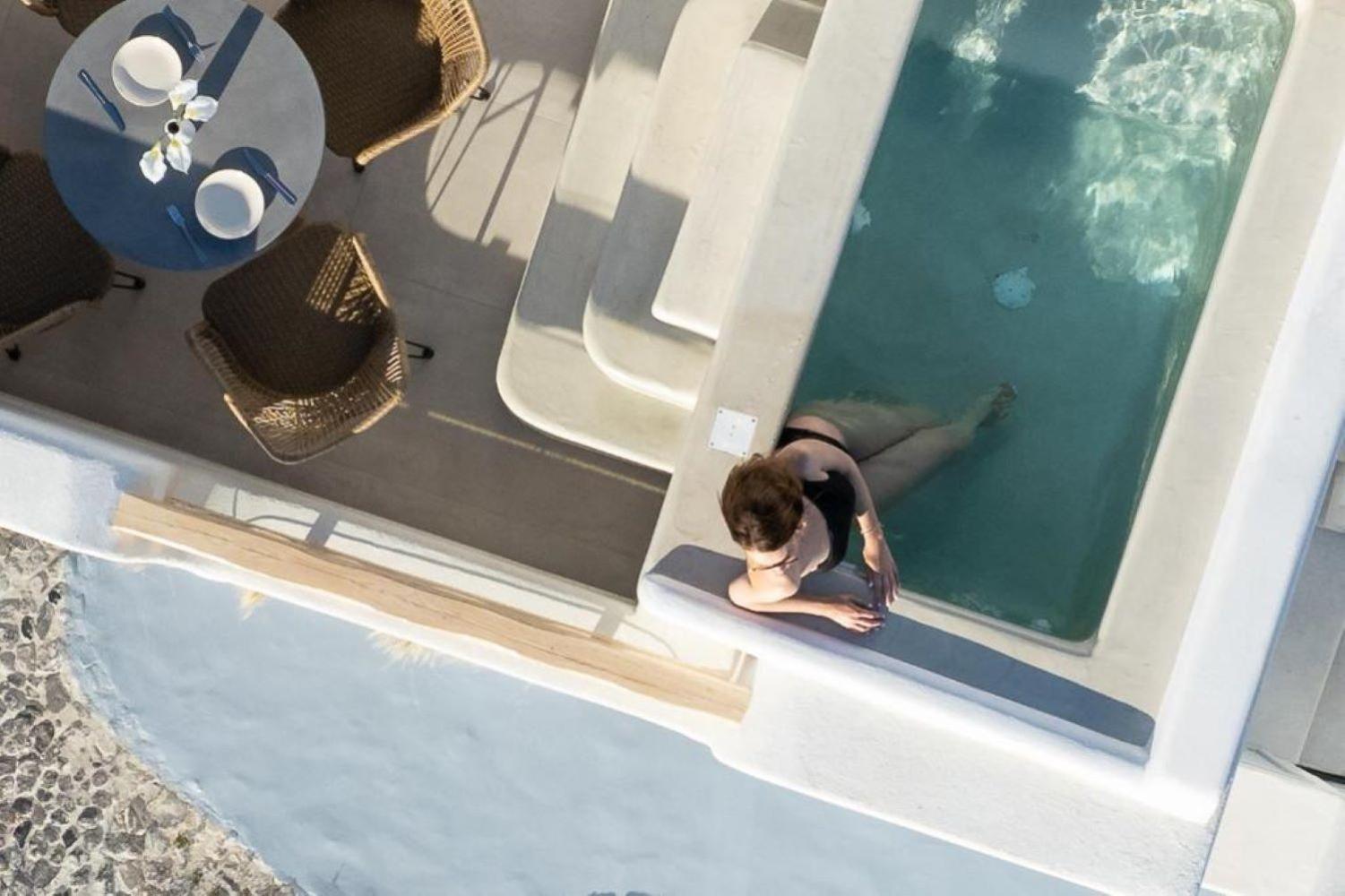 Airth Santorini Suites Фіростефані Екстер'єр фото
